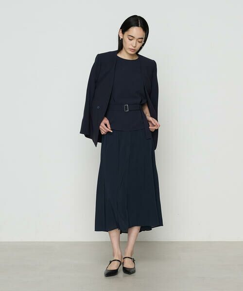 COMME CA COMFORT / コムサ・コンフォート（Lサイズ） セットアップ | 〔 TALLサイズ 〕 【セットアップ対応】アチェローザダブルクロス ノーカラージャケット | 詳細17