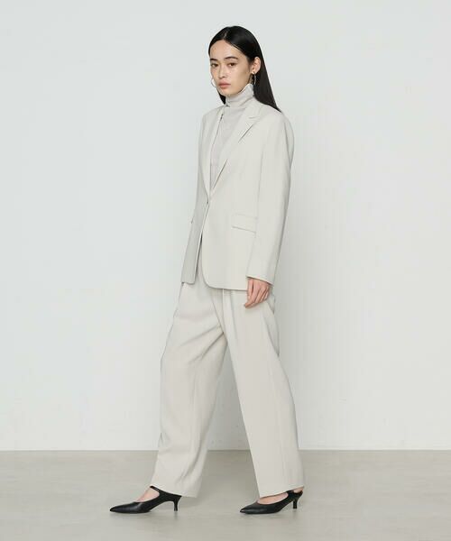 COMME CA COMFORT / コムサ・コンフォート(Lサイズ) セットアップ | 〔 TALLサイズ 〕 【セットアップ対応】アチェローザダブルクロス パンツ | 詳細9