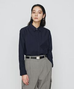 COMME CA COMFORT / コムサ・コンフォート（Lサイズ） シャツ・ブラウス | 〔 TALLサイズ 〕 ストライプタイプライター／バルキーオックスフォード シャツ
