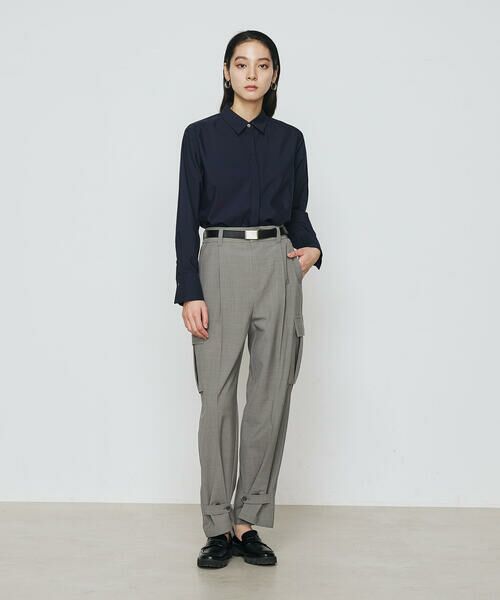 COMME CA COMFORT / コムサ・コンフォート（Lサイズ） シャツ・ブラウス | 〔 TALLサイズ 〕 ストライプタイプライター／バルキーオックスフォード シャツ | 詳細16