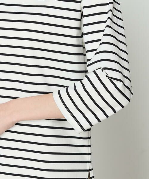 COMME CA COMFORT / コムサ・コンフォート（Lサイズ） カットソー | 〔 TALLサイズ 〕 コットンスーピマボーダー カットソー | 詳細10