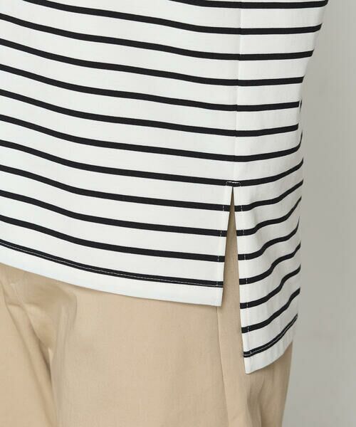 COMME CA COMFORT / コムサ・コンフォート（Lサイズ） カットソー | 〔 TALLサイズ 〕 コットンスーピマボーダー カットソー | 詳細11
