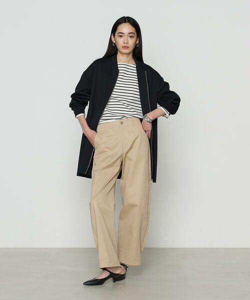 COMME CA COMFORT / コムサ・コンフォート（Lサイズ） カットソー | 〔 TALLサイズ 〕 コットンスーピマボーダー カットソー | 詳細4