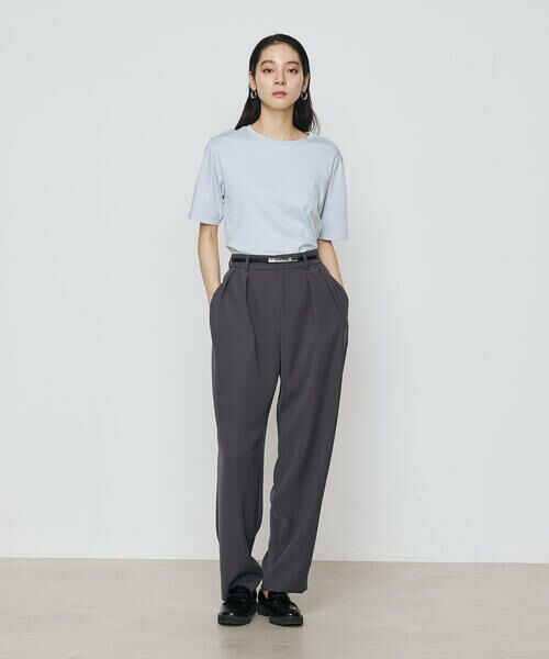 COMME CA COMFORT / コムサ・コンフォート（Lサイズ） Tシャツ | 〔 TALLサイズ 〕 アルビ二スタスムース Tシャツ | 詳細5