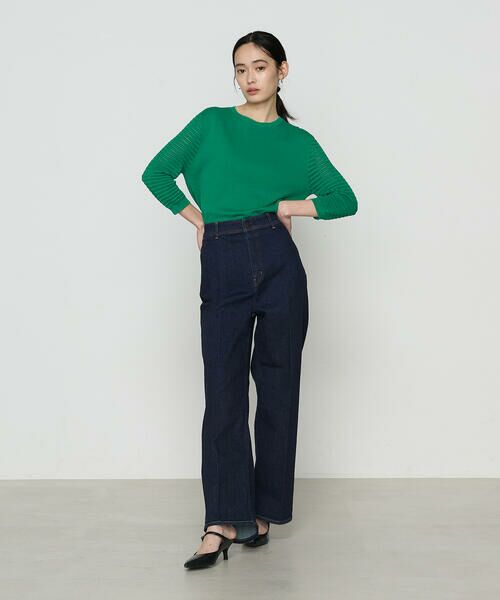 COMME CA COMFORT / コムサ・コンフォート（Lサイズ） ニット・セーター | 〔 TALLサイズ 〕 コットンシルク クルーネックプルオーバー | 詳細13