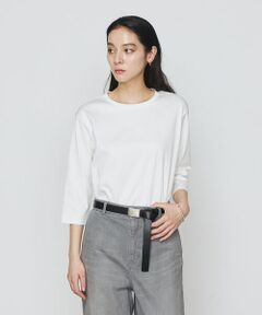 COMME CA COMFORT / コムサ・コンフォート（Lサイズ） Tシャツ | 〔 TALLサイズ 〕 FISCOスムース 七分袖Tシャツ