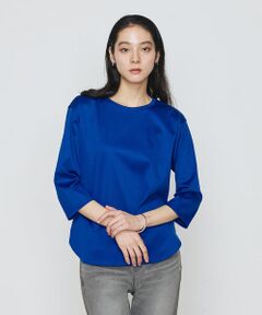 COMME CA COMFORT / コムサ・コンフォート（Lサイズ） Tシャツ | 〔 TALLサイズ 〕 FISCOスムース 七分袖Tシャツ