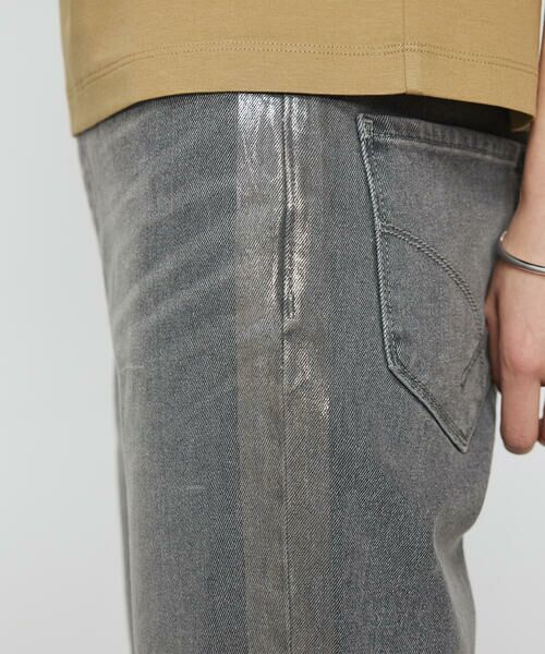 COMME CA COMFORT / コムサ・コンフォート（Lサイズ） デニムパンツ | 〔 TALLサイズ 〕 コットンストレッチデニム ウエストリブパンツ | 詳細7