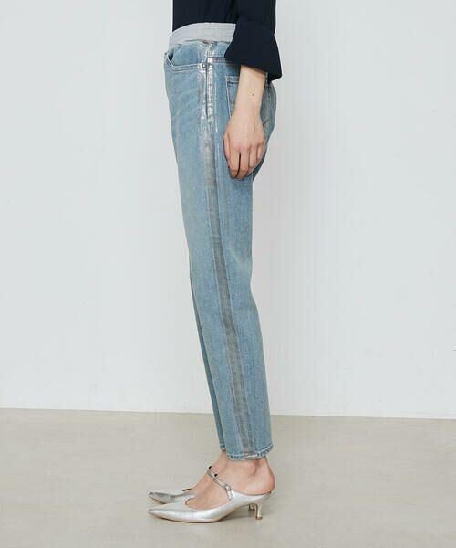 COMME CA COMFORT / コムサ・コンフォート（Lサイズ） デニムパンツ | 〔 TALLサイズ 〕 コットンストレッチデニム ウエストリブパンツ | 詳細16