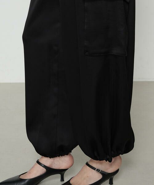 COMME CA COMFORT / コムサ・コンフォート（Lサイズ） その他パンツ | 〔 TALLサイズ 〕 トリアセテート／ポリエステルサテン カーゴパンツ | 詳細14