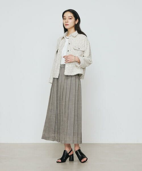 COMME CA COMFORT / コムサ・コンフォート（Lサイズ） ベスト | 〔 TALLサイズ 〕 サマーツイード クロプトシャツ | 詳細2