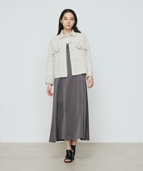 COMME CA COMFORT / コムサ・コンフォート（Lサイズ） ベスト | 〔 TALLサイズ 〕 サマーツイード クロプトシャツ | 詳細4