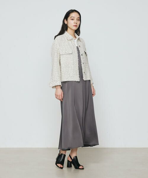 COMME CA COMFORT / コムサ・コンフォート（Lサイズ） ベスト | 〔 TALLサイズ 〕 サマーツイード クロプトシャツ | 詳細5