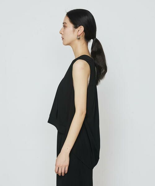 COMME CA COMFORT / コムサ・コンフォート(Lサイズ) その他パンツ | 〔 +サイズ 〕 ハイテンションポンチライト ジレセットアップ | 詳細5