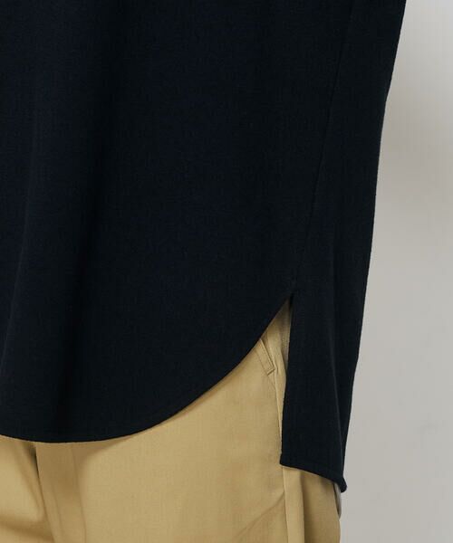 COMME CA COMFORT / コムサ・コンフォート（Lサイズ） スウェット | 〔 +サイズ 〕 ブークレダンボール レイヤード風フード付トレーナー | 詳細10