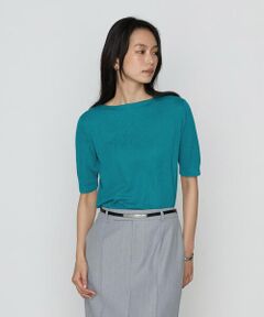 COMME CA COMFORT / コムサ・コンフォート（Lサイズ） ニット・セーター | 〔 TALLサイズ 〕 綿アセテート プルオーバー