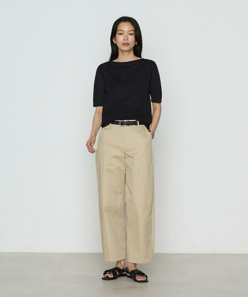 COMME CA COMFORT / コムサ・コンフォート（Lサイズ） ニット・セーター | 〔 TALLサイズ 〕 綿アセテート プルオーバー | 詳細1