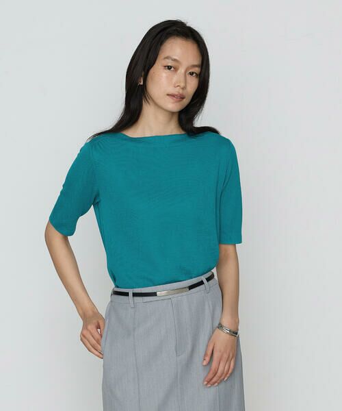 COMME CA COMFORT / コムサ・コンフォート（Lサイズ） ニット・セーター | 〔 TALLサイズ 〕 綿アセテート プルオーバー | 詳細6