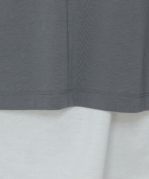 COMME CA COMFORT / コムサ・コンフォート(Lサイズ) カットソー | 〔 TALLサイズ 〕 TCポンチ アンサンブルプルオーバー | 詳細4