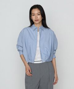 COMME CA COMFORT / コムサ・コンフォート（Lサイズ） シャツ・ブラウス | 〔 TALLサイズ 〕 コットンポプリンストライプ シャツ