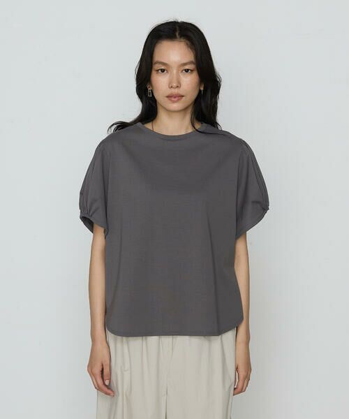 COMME CA COMFORT / コムサ・コンフォート（Lサイズ） Tシャツ | 〔 TALLサイズ 〕 アルビ二天竺パフスリーブ Tシャツ | 詳細11