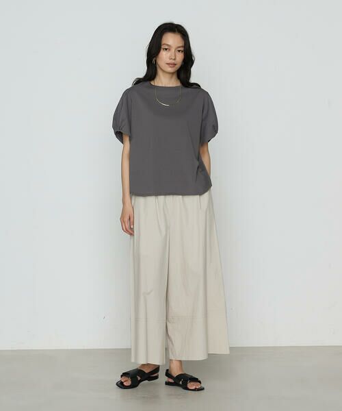 COMME CA COMFORT / コムサ・コンフォート（Lサイズ） Tシャツ | 〔 TALLサイズ 〕 アルビ二天竺パフスリーブ Tシャツ | 詳細9