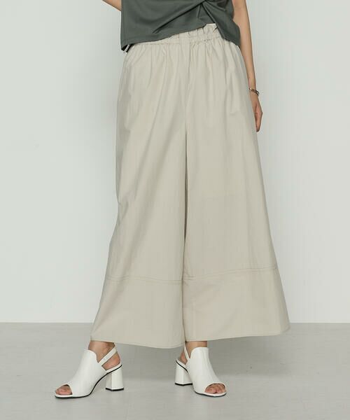 COMME CA COMFORT / コムサ・コンフォート（Lサイズ） その他パンツ | 〔 TALLサイズ 〕 コットンタイプライター ギャザーワイドパンツ | 詳細19