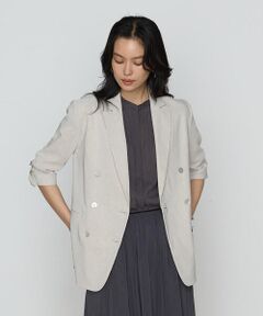 COMME CA COMFORT / コムサ・コンフォート（Lサイズ） その他アウター | 〔 TALLサイズ 〕 リネン ジャケット