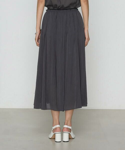 COMME CA COMFORT / コムサ・コンフォート（Lサイズ） ロング・マキシ丈スカート | 〔 TALLサイズ 〕 【セットアップ対応】シャンブレーカッセン スカート | 詳細7