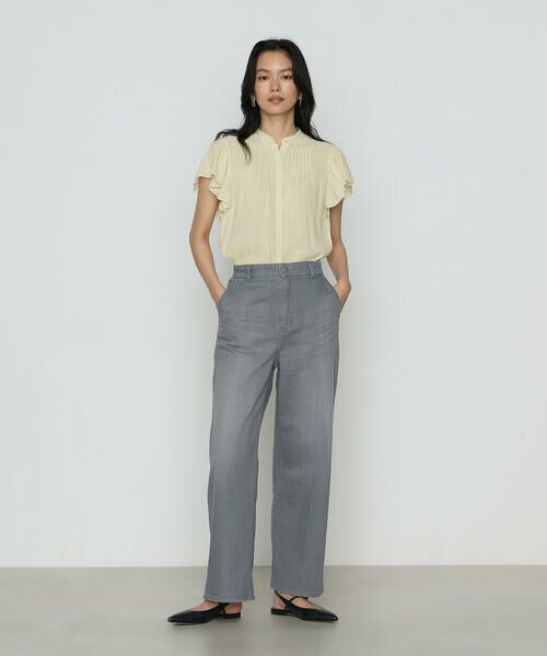 COMME CA COMFORT / コムサ・コンフォート（Lサイズ） シャツ・ブラウス | 〔 TALLサイズ 〕 【セットアップ対応】シャンブレーカッセン ブラウス | 詳細14