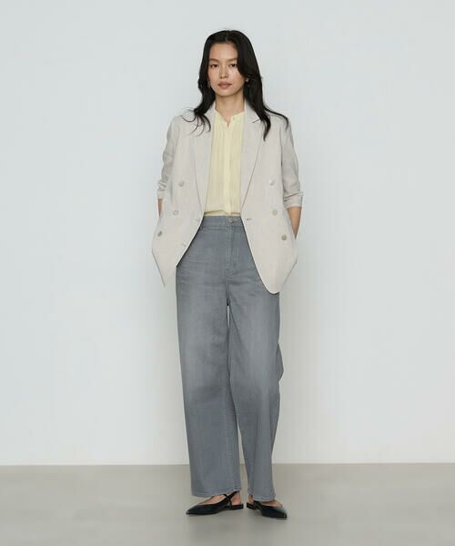 COMME CA COMFORT / コムサ・コンフォート（Lサイズ） シャツ・ブラウス | 〔 TALLサイズ 〕 【セットアップ対応】シャンブレーカッセン ブラウス | 詳細15