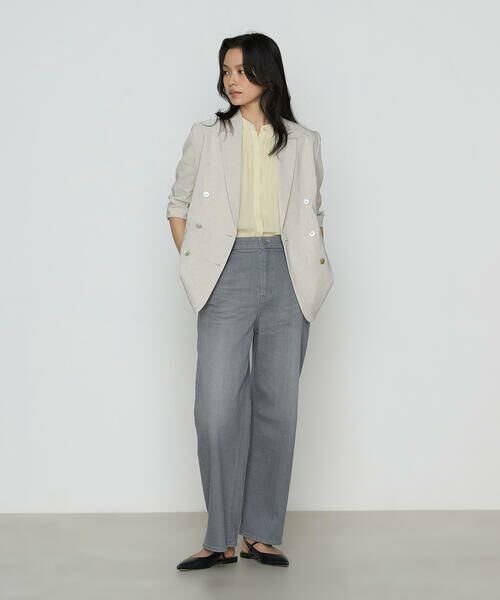 COMME CA COMFORT / コムサ・コンフォート（Lサイズ） シャツ・ブラウス | 〔 TALLサイズ 〕 【セットアップ対応】シャンブレーカッセン ブラウス | 詳細16