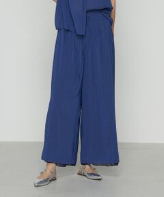 COMME CA COMFORT / コムサ・コンフォート（Lサイズ） その他パンツ | 〔 TALLサイズ 〕 シフォン×シャンブレーカッセン リバーシブルパンツ