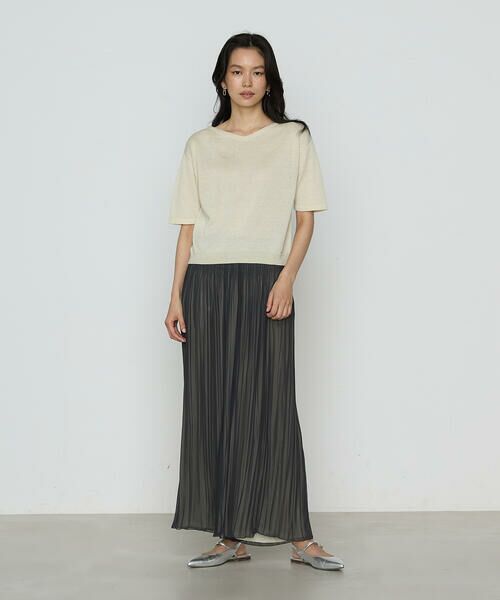 COMME CA COMFORT / コムサ・コンフォート(Lサイズ) その他パンツ | 〔 TALLサイズ 〕 シフォン×シャンブレーカッセン リバーシブルパンツ | 詳細10