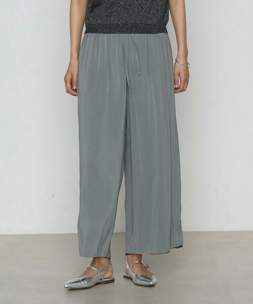 COMME CA COMFORT / コムサ・コンフォート(Lサイズ) その他パンツ | 〔 TALLサイズ 〕 シフォン×シャンブレーカッセン リバーシブルパンツ | 詳細29