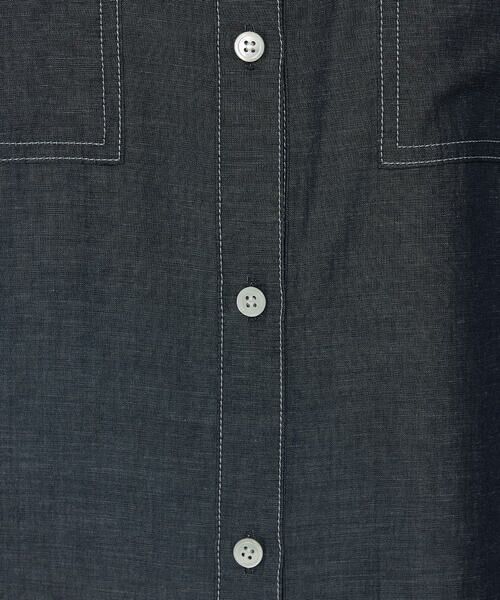 COMME CA COMFORT / コムサ・コンフォート（Lサイズ） シャツ・ブラウス | 〔 +サイズ 〕 オトナシャンブレー たっぷりシャツ | 詳細11