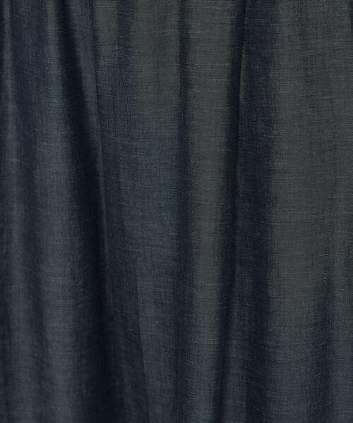 COMME CA COMFORT / コムサ・コンフォート（Lサイズ） その他パンツ | 〔 +サイズ 〕 オトナシャンブレー タックワイドパンツ | 詳細16