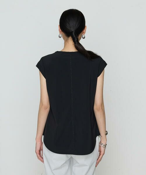 COMME CA COMFORT / コムサ・コンフォート（Lサイズ） カットソー | 〔 +サイズ 〕 【セットアップ対応】ナイロン2WAYストレッチ ノースリーブプルオーバー | 詳細11