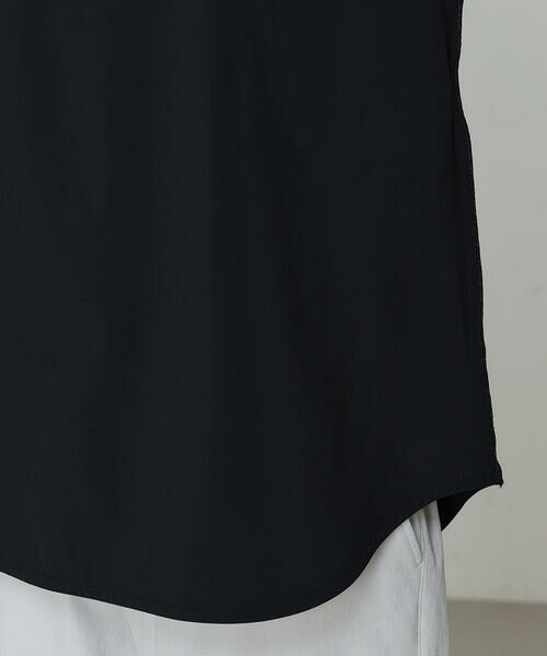 COMME CA COMFORT / コムサ・コンフォート（Lサイズ） カットソー | 〔 +サイズ 〕 【セットアップ対応】ナイロン2WAYストレッチ ノースリーブプルオーバー | 詳細15