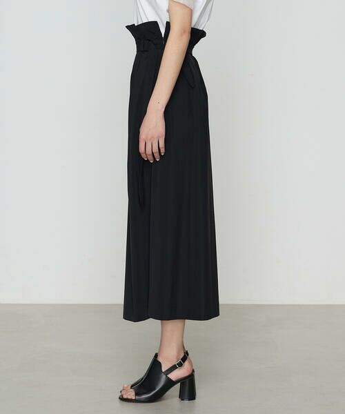 COMME CA COMFORT / コムサ・コンフォート（Lサイズ） ロング・マキシ丈スカート | 〔 +サイズ 〕 【セットアップ対応】ナイロン2WAYストレッチ ラップ風スカート | 詳細14