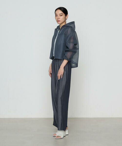 COMME CA COMFORT / コムサ・コンフォート（Lサイズ） ブルゾン | 〔 +サイズ 〕 ラッセルメッシュダンボール シアーブルゾン | 詳細17