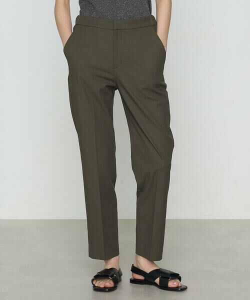 COMME CA COMFORT/コムサ・コンフォート(Lサイズ) 〔 +サイズ 〕 ドライオックス すっきり細見えパンツ 20:カーキ 13号 COMME CA COMFORT/コムサ・コンフォート(Lサイズ) 〔 +サイズ 〕 ドライオックス すっきり細見えパンツ 20:カーキ 13号