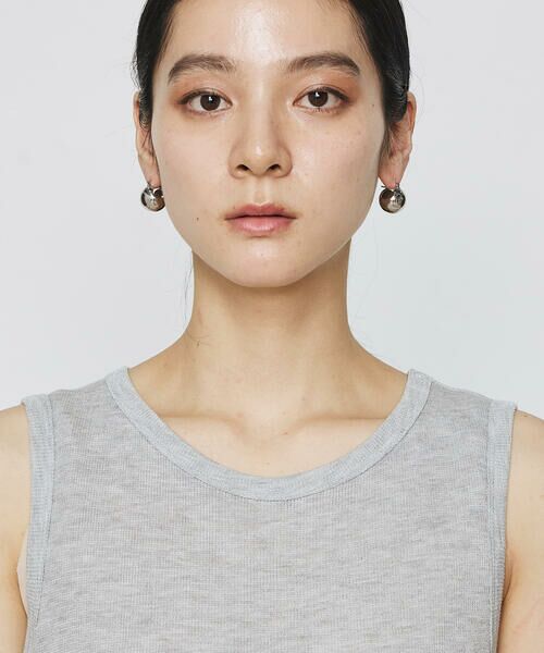 COMME CA COMFORT / コムサ・コンフォート（Lサイズ） タンクトップ | 〔 +サイズ 〕 ラメテレコ タンクトップ | 詳細10