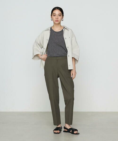 COMME CA COMFORT / コムサ・コンフォート（Lサイズ） タンクトップ | 〔 +サイズ 〕 ラメテレコ タンクトップ | 詳細14