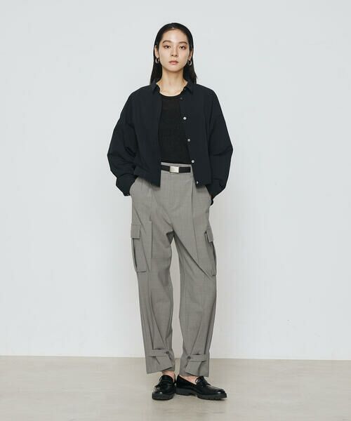 COMME CA COMFORT / コムサ・コンフォート（Lサイズ） タンクトップ | 〔 +サイズ 〕 ラメテレコ タンクトップ | 詳細18