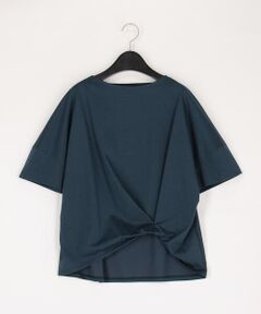 COMME CA COMFORT / コムサ・コンフォート（Lサイズ） カットソー | 〔 +サイズ 〕 プレーティング天竺 ワンタックプルオーバー