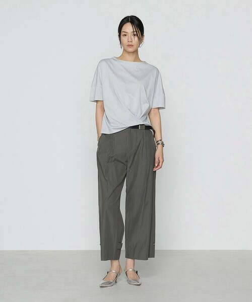 COMME CA COMFORT / コムサ・コンフォート(Lサイズ) カットソー | 〔 +サイズ 〕 プレーティング天竺 ワンタックプルオーバー | 詳細11