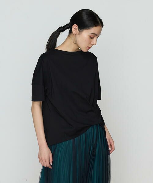 COMME CA COMFORT / コムサ・コンフォート(Lサイズ) カットソー | 〔 +サイズ 〕 プレーティング天竺 ワンタックプルオーバー | 詳細17