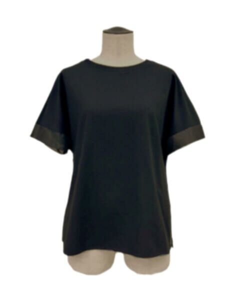 COMME CA COMFORT / コムサ・コンフォート（Lサイズ） Tシャツ | 〔 +サイズ 〕 プレーティング天竺 袖シアーTシャツ | 詳細17