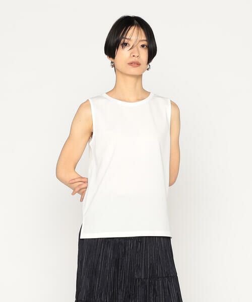COMME CA COMFORT / コムサ・コンフォート（Lサイズ） タンクトップ | 〔 +サイズ 〕 モックロディ タンクトップ | 詳細2